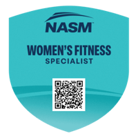 NASM Women's Fitness Specialist Badge